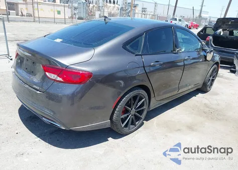 2015 Chrysler 200 S from USA, damaged, VIN 1C3CCCBG5FN642309